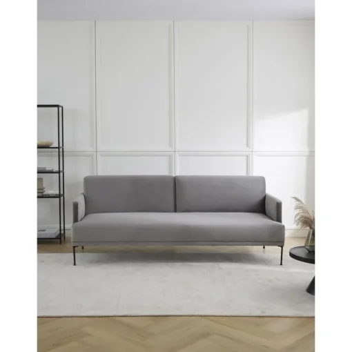 Divano Letto 3 Posti In Velluto Fluente*Westwing Collection Hot