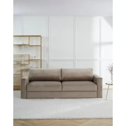 Divano Letto 3 Posti In Velluto Con Contenitore Tasha*Westwing Collection Discount