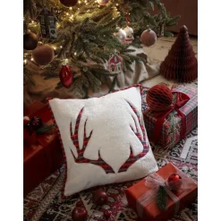 Federa Arredo A Quadri Con Motivo Natalizio Myles*Westwing Collection Hot