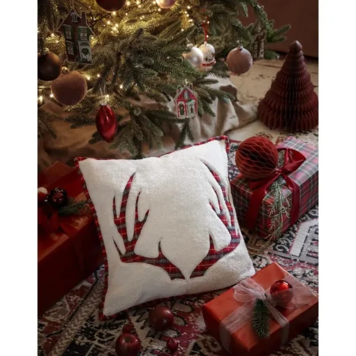 Federa Arredo A Quadri Con Motivo Natalizio Myles*Westwing Collection Hot