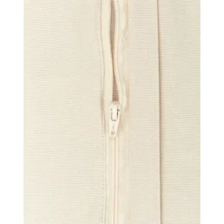 Federa Arredo Beige Ricamata Con Ornamenti Natalizi Deer*Westwing Collection Discount