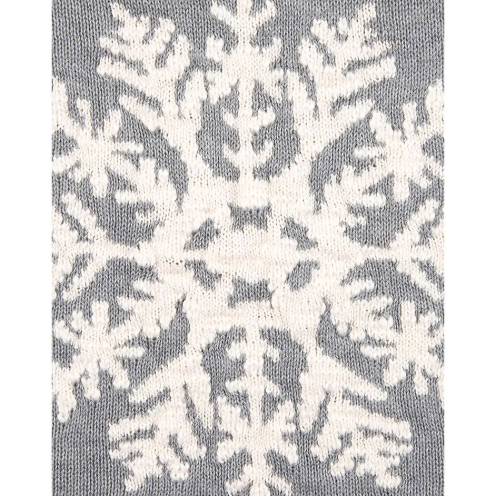 Federa Arredo Con Motivo Fiocco Di Neve Snowflake*Westwing Collection New