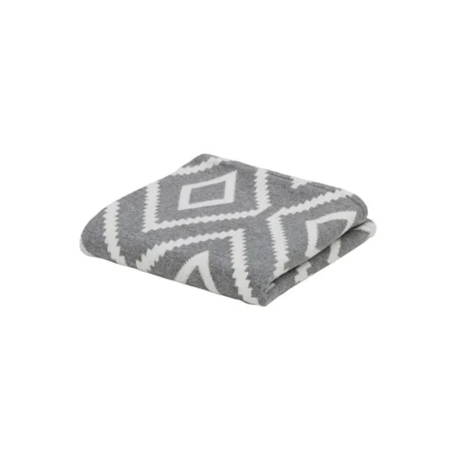Federa Arredo Fatta A Maglia Reversibile Chuck*Westwing Collection New