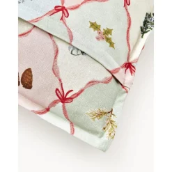 Federa Arredo In Cotone Con Motivo Invernale E Orlo Rialzato Twings*Westwing Collection Fashion