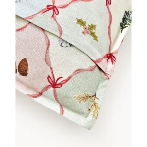 Federa Arredo In Cotone Con Motivo Invernale E Orlo Rialzato Twings*Westwing Collection Fashion