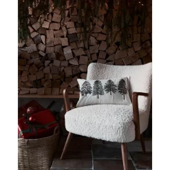 Federa Arredo Rettangolare Ricamata Con Motivo Invernale Fenna*Westwing Collection Sale