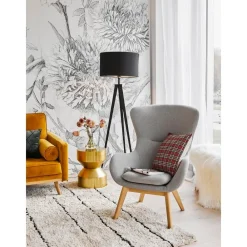 Federa Arredo Reversibile Ricamata Con Retro A Quadri North Pole*Westwing Collection Online