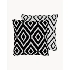 Federa Arredo Reversibile Lavorata A Maglia Chuck*Westwing Collection New