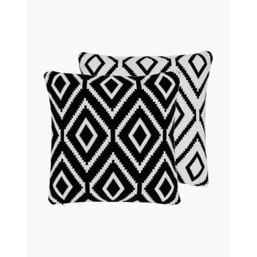 Federa Arredo Reversibile Lavorata A Maglia Chuck*Westwing Collection New