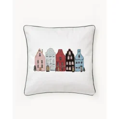 Federa Arredo Reversibile In Cotone Con Motivo Invernale Homecoming*Westwing Collection Best