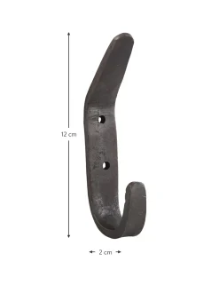 Gancio Appendiabiti In Metallo Forga, 2 Pezzi