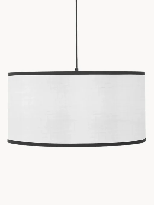 Lampada A Sospensione Con Paralume In Lino Claudette