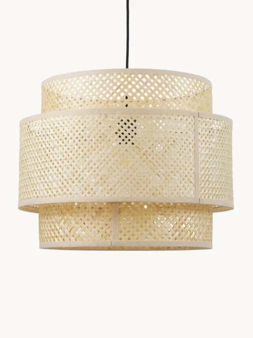 Lampada A Sospensione Di Design In Bambu Finja