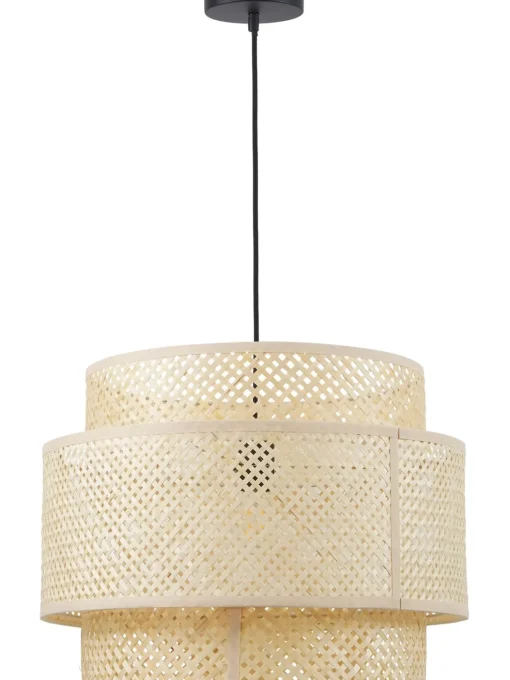 Lampada A Sospensione Di Design In Bambu Finja