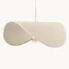 Lampada A Sospensione Di Design In Lino Kenzie