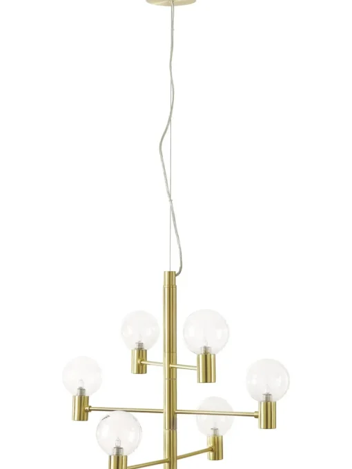 Lampada A Sospensione Grande Con Sfere In Vetro Unique