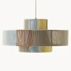 Lampada A Sospensione Grande In Fili Di Lino Lace