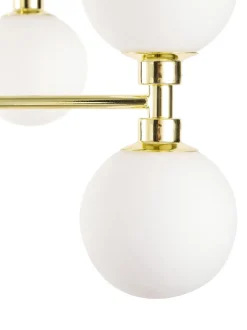 Lampada A Sospensione Grande Con Sfere In Vetro Grover