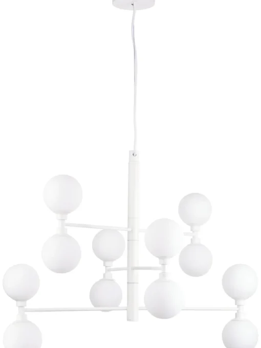 Lampada A Sospensione Grande Con Sfere In Vetro Grover