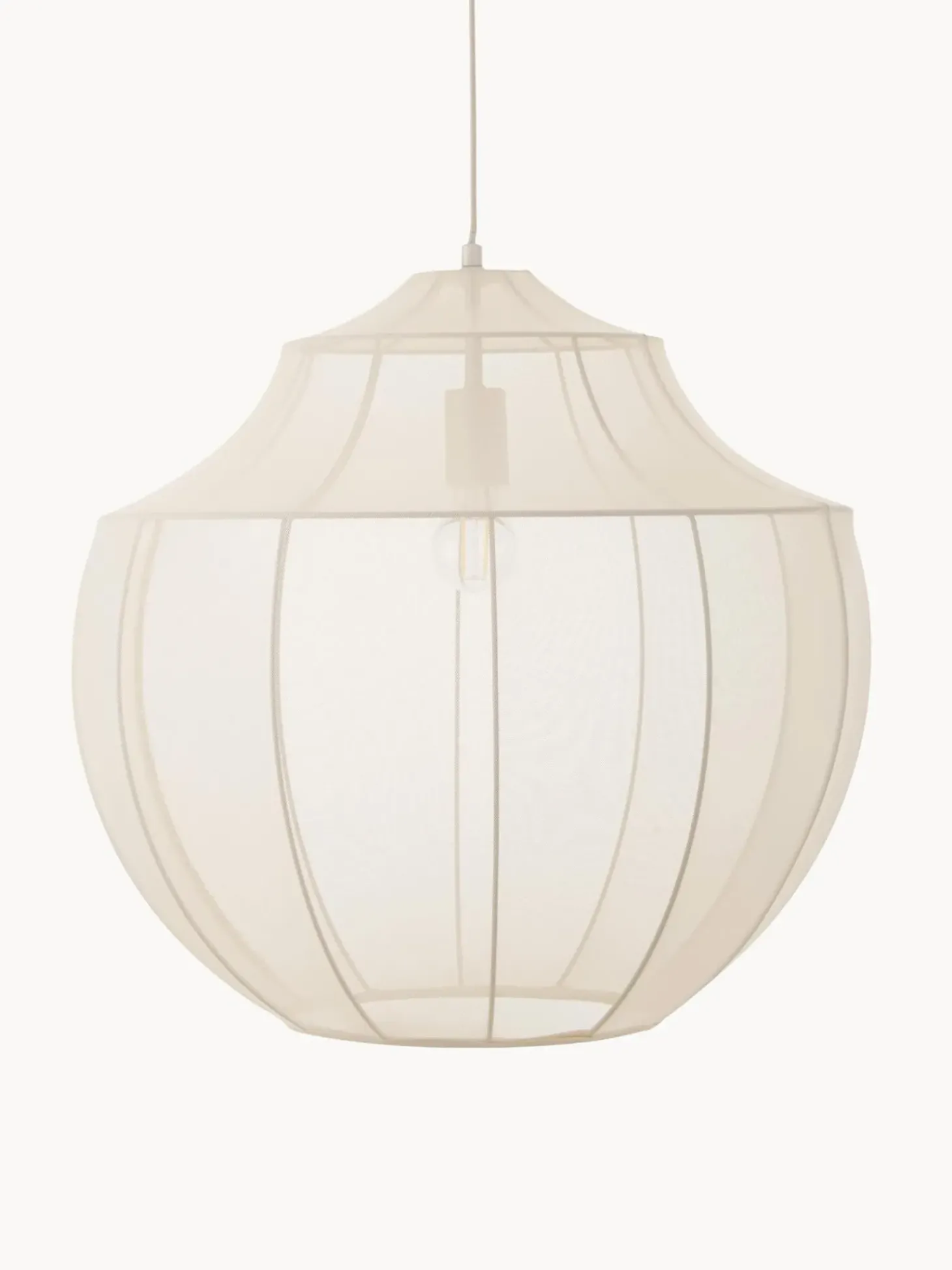 Lampada A Sospensione In Tessuto Intrecciato Beau