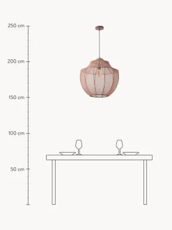 Lampada A Sospensione In Tessuto Intrecciato Beau