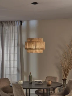 Lampada A Sospensione In Juta Cecillia