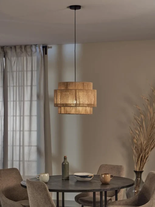 Lampada A Sospensione In Juta Cecillia
