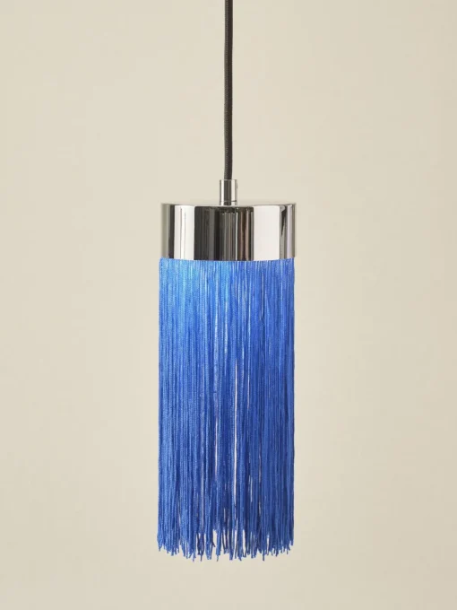 Lampada A Sospensione Piccola Con Frange Regency
