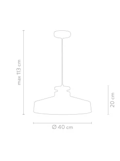 Lampada A Sospensione Stile Nordico Malm