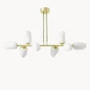 Lampada Da Soffitto In Vetro Opale Lilja