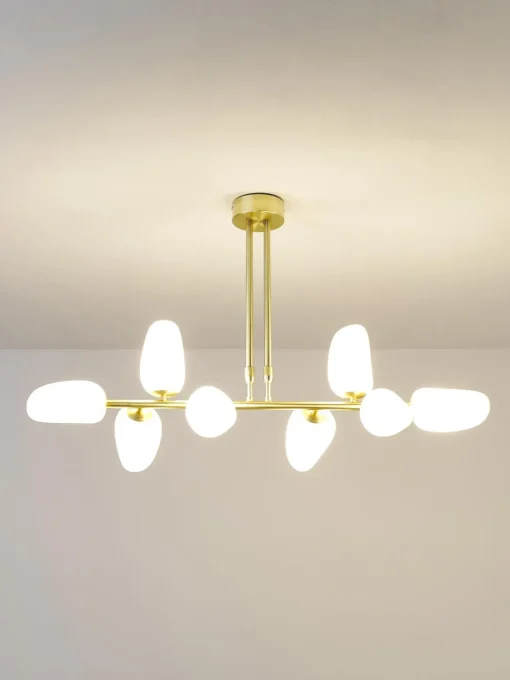 Lampada Da Soffitto In Vetro Opale Lilja