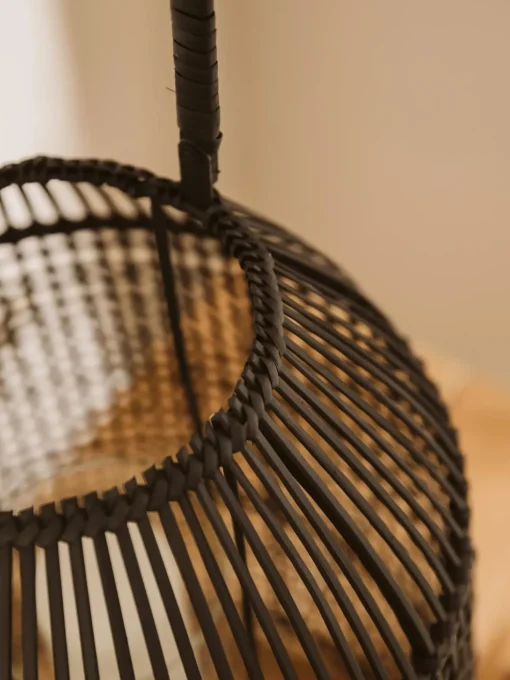 Lanterna Fatta A Mano In Rattan Hazel