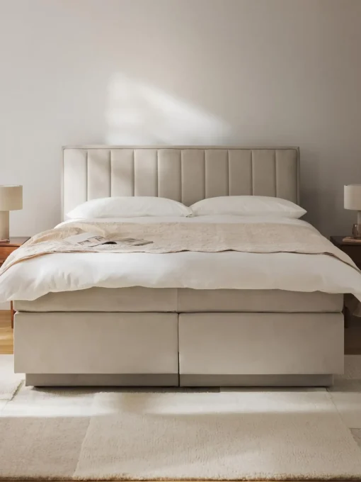Letto Boxspring Con Contenitore Livia
