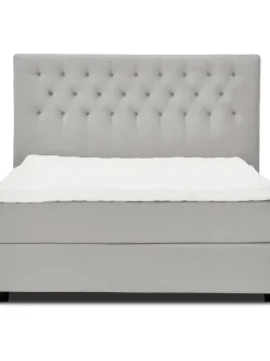 Letto Boxspring Premium In Velluto Phoebe