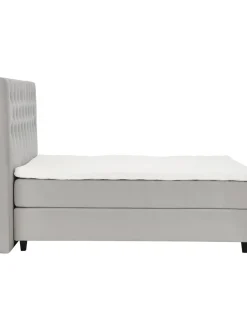 Letto Boxspring Premium In Velluto Phoebe