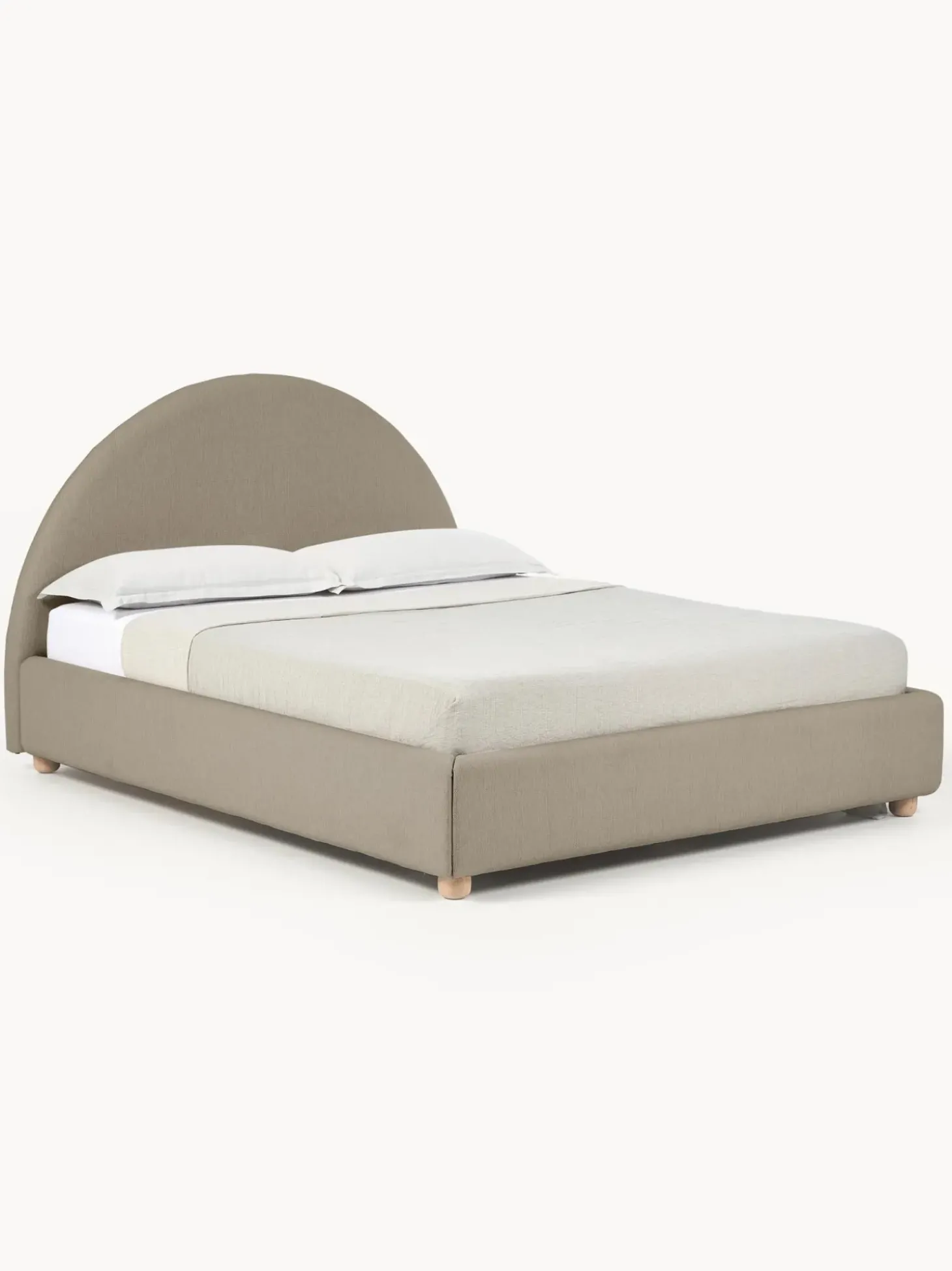 Letto Imbottito Con Contenitore Ebba