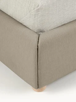 Letto Imbottito Con Contenitore Ebba