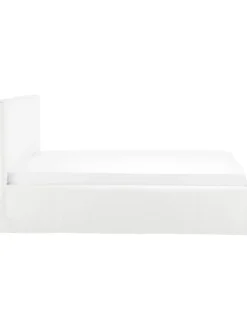 Letto Imbottito Con Contenitore Feather