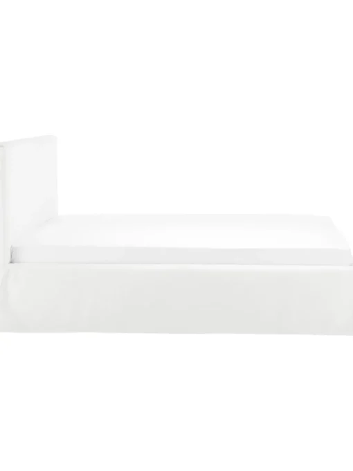 Letto Imbottito Con Contenitore Feather