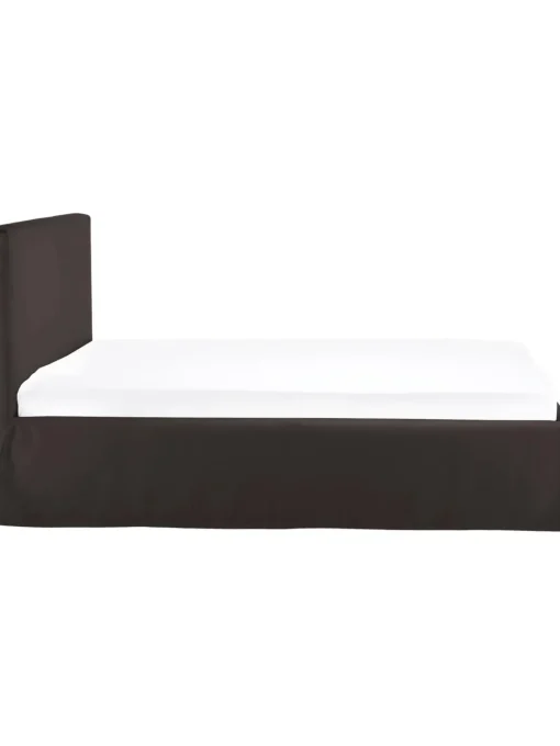 Letto Imbottito Con Contenitore Feather