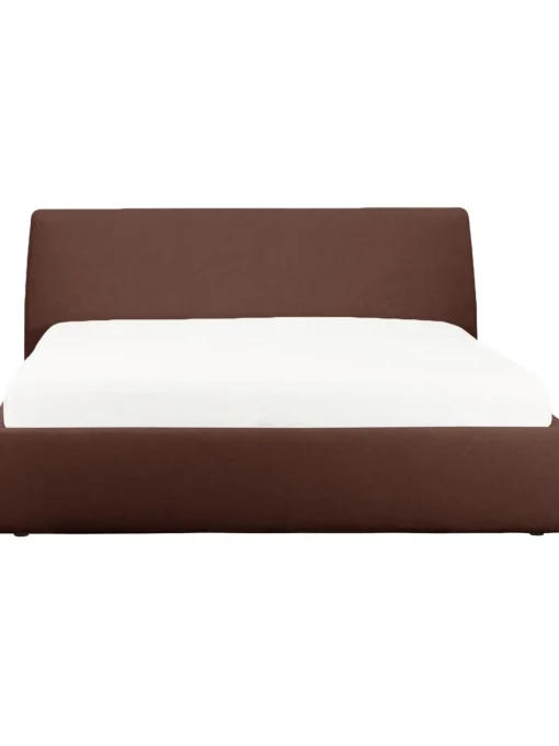 Letto Imbottito Con Contenitore Cloud