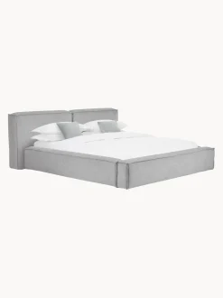 Letto Imbottito Con Contenitore Lennon