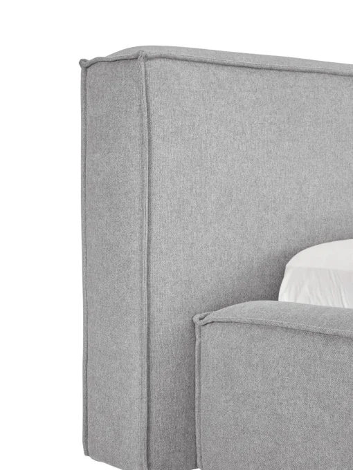 Letto Imbottito Con Contenitore Lennon