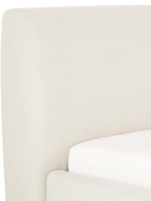 Letto Imbottito Con Contenitore Cloud