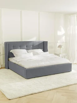 Letto Imbottito Con Contenitore Star