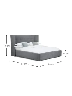 Letto Imbottito Con Contenitore Star