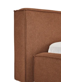 Letto Imbottito Con Contenitore Lennon