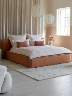 Letto Imbottito Con Contenitore Lennon