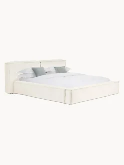 Letto Imbottito Con Contenitore Lennon