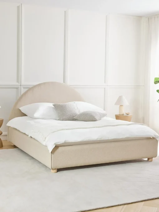 Letto Imbottito Con Contenitore Ebba